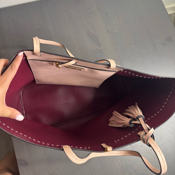 Tory Burch McGraw Tote Devon Light Pink - Picture 7 of 12